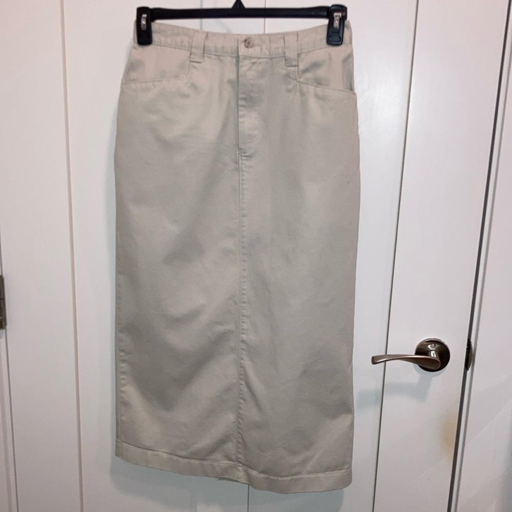 Lee Tan Midi Pencil Skirt for Casual Work